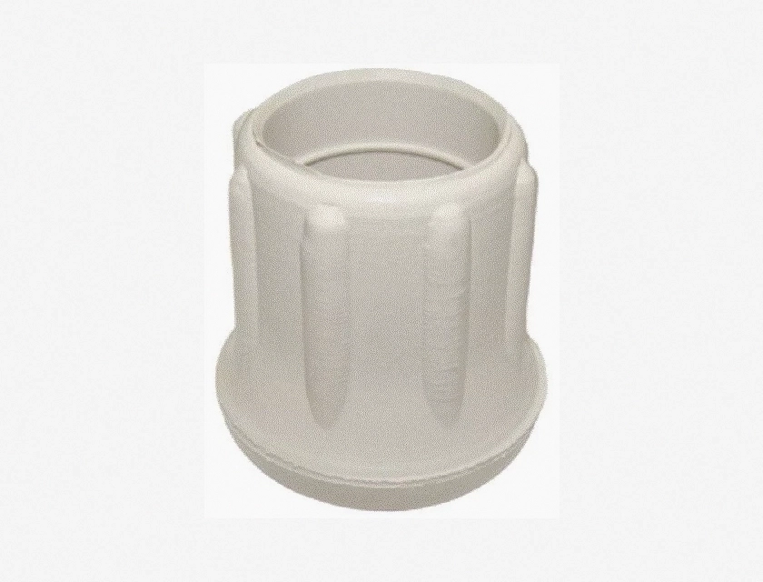 6 Rubber Cane Tips 1/2 inch for Canes, Crutches, and Walkers – Replacement Walking Aid Accessories
