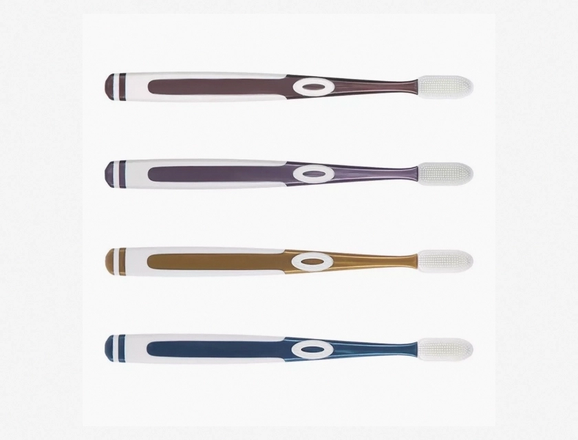 Manual Toothbrush 4 Count – Soft Bristles for Gentle and Effective Cleaning