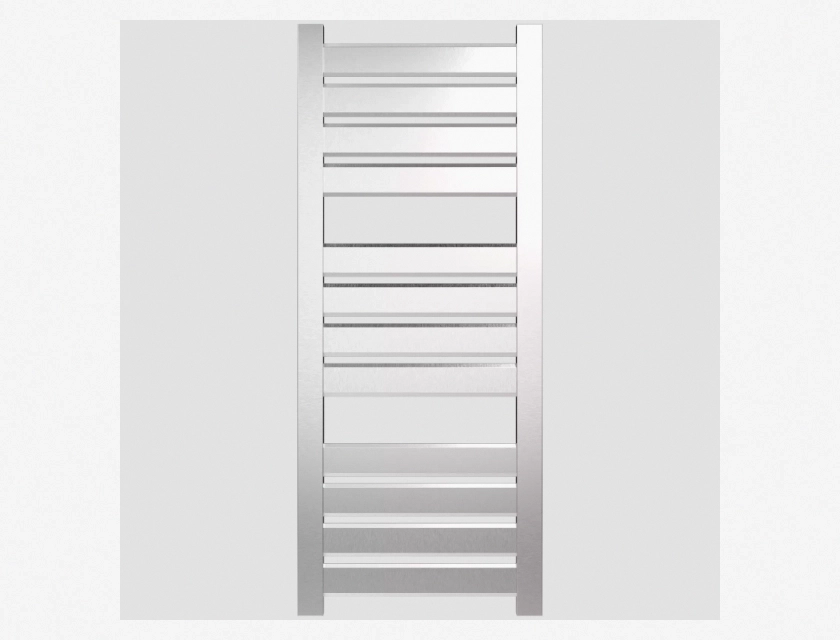 Amba Vega V2356B 12-Panel Hardwired Towel Warmer, Silver