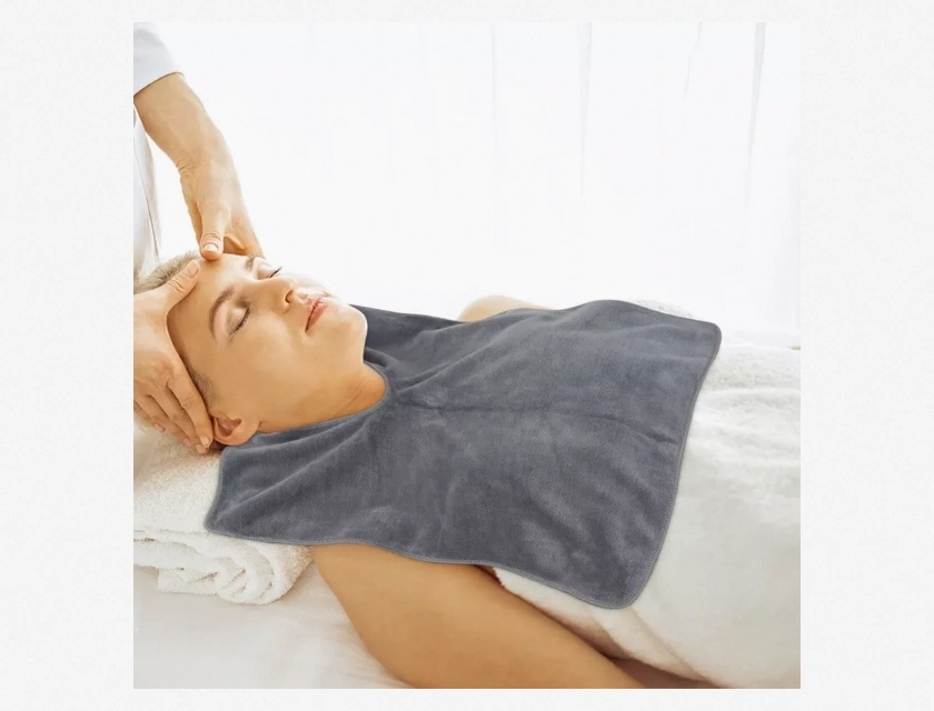 Salon Beauty Spa Facial Towel Microfiber U Shape Esthetician Face Towel, Reusable and Absorbent for Professional and Home Use