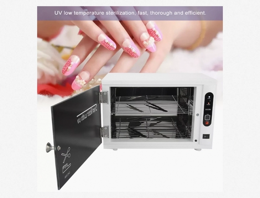 UV Sterilizer Cleaning Machine Cabinet for Manicure and Barbershop Tools Sterilization