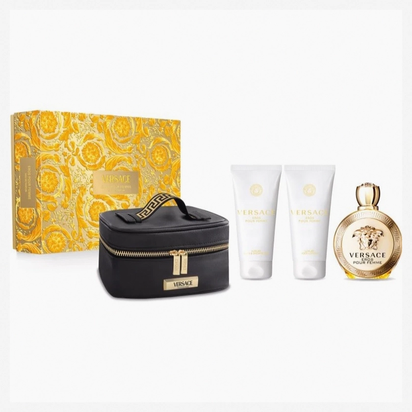 Versace Eros Pour Femme 4-Piece Gift Set
