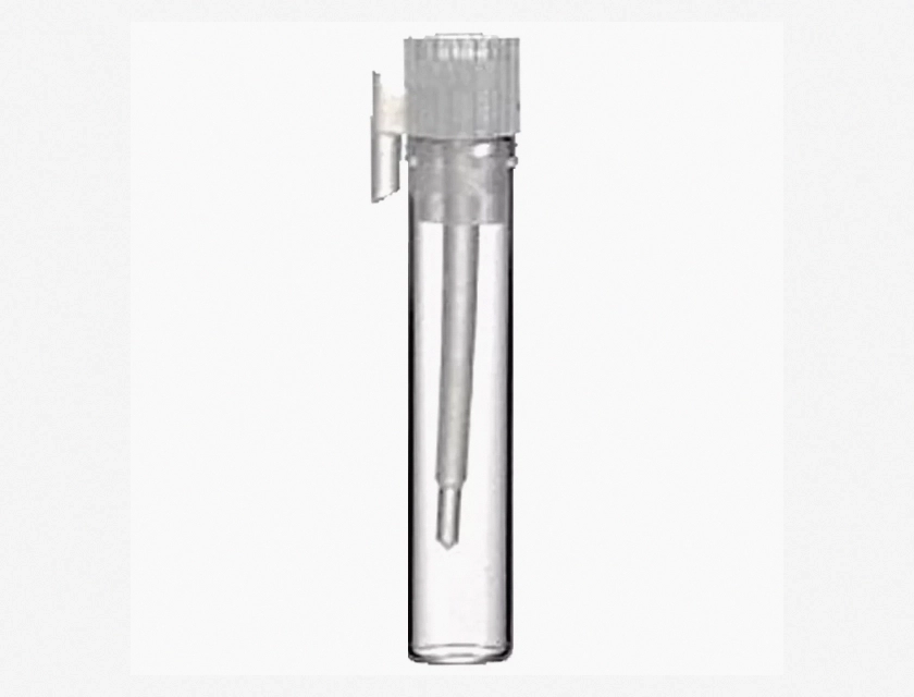 100 Pack 0.75ml Clear Glass Essential Oil Sampler Vials with Leak-Proof Lid, Small Sample Bottles for Aromatherapy, Perfume, and DIY Blends