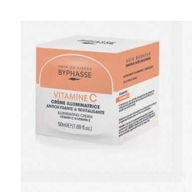 Byphasse Vitamin C Illuminating Cream 50 ml Brightening Moisturizer for Radiant Skin