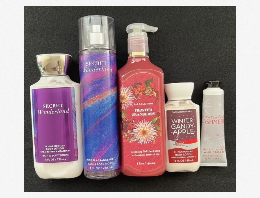 Bath & Body Works Winter Assortment 4-Piece Bundle