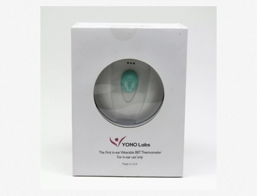 Yono Labs In-Ear Ovulation Predictor Thermometer for Fertility Tracking, Accurate BBT Basal Body Temperature Monitor with Smart App
