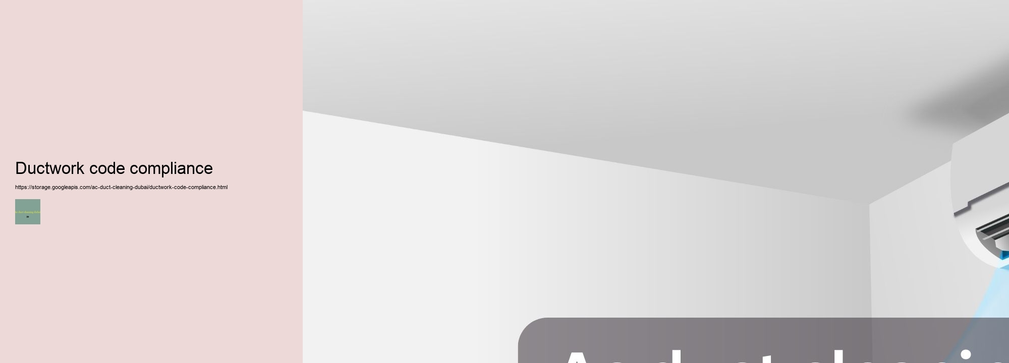 Ductwork code compliance