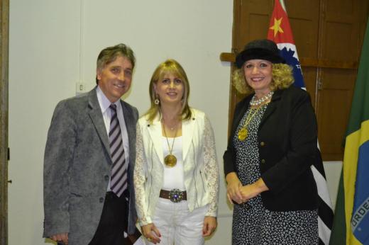 Posse dos neocadêmicos Marcos Parolin e Wiliam de Oliveira