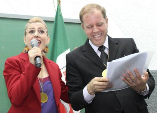 Noite de Posse de Wilges Bruscato, Cyro Sanseverino e Padre Claudemir Canela