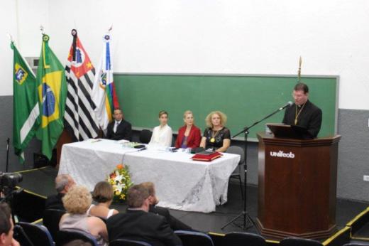 Noite de Posse de Wilges Bruscato, Cyro Sanseverino e Padre Claudemir Canela