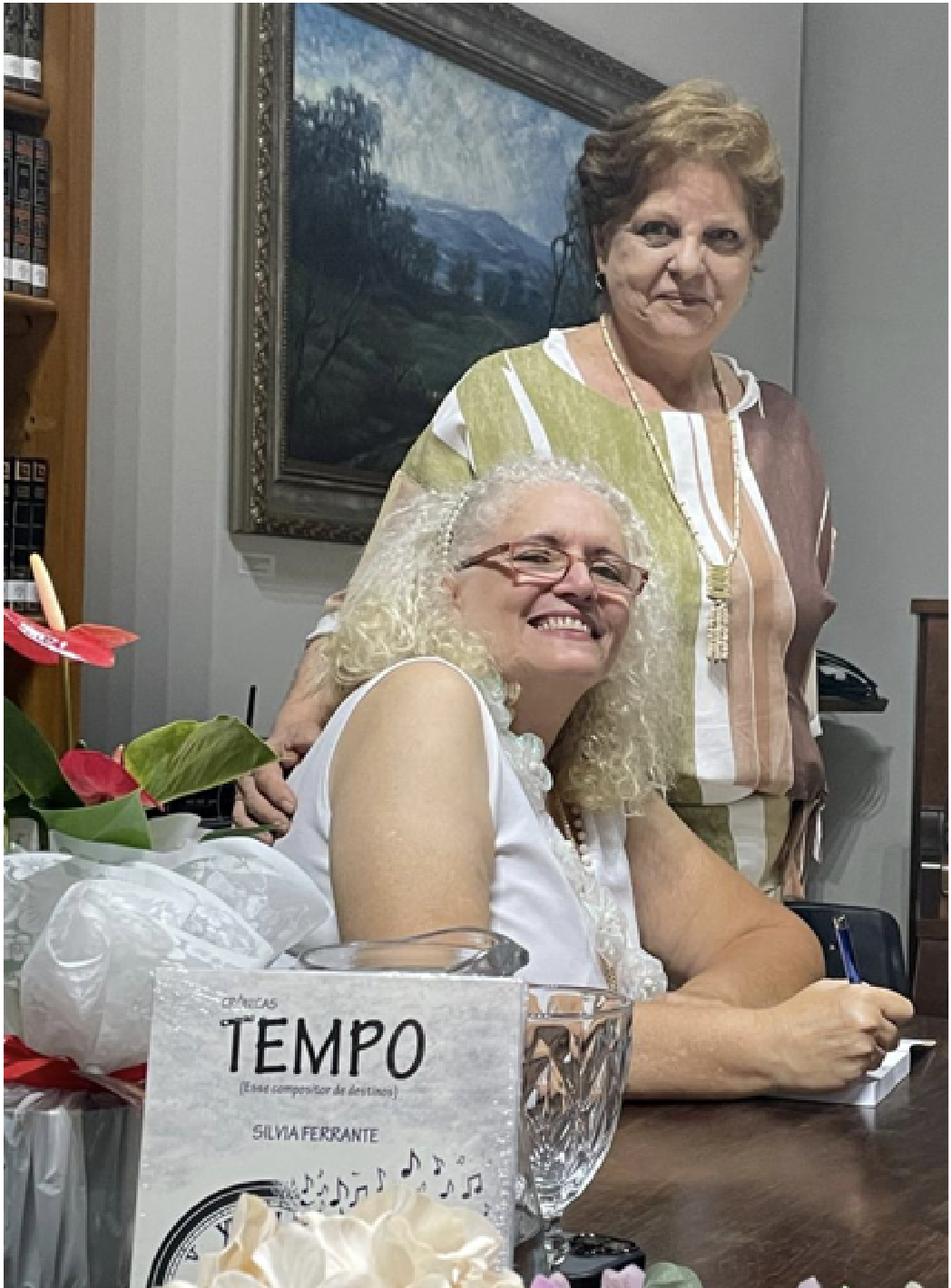 Lançamento do livro TEMPO – Esse compositor de destinos de Silvia Ferrante