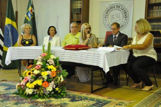 Posse da Diretoria e da Neocadêmica Nívea Poli Barbosa