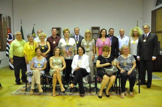 Posse da Diretoria e da Neocadêmica Nívea Poli Barbosa