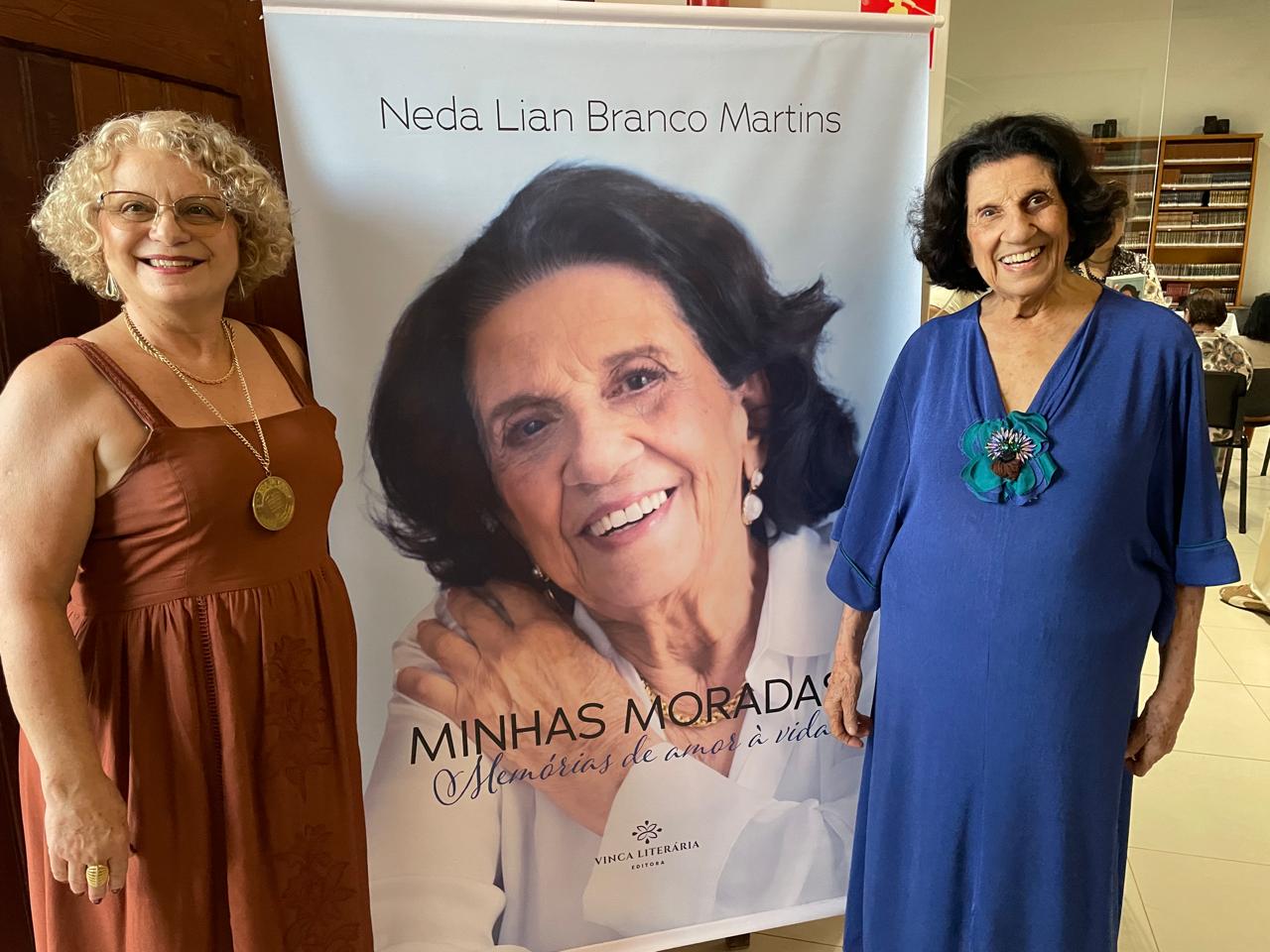 Lançamento de memórias "Minhas Moradas - Memórias de Amor à Vida".