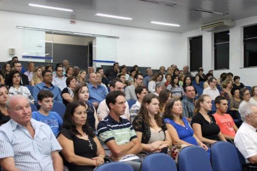 Noite de Posse de Wilges Bruscato, Cyro Sanseverino e Padre Claudemir Canela