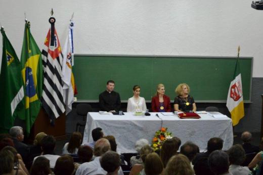 Noite de Posse de Wilges Bruscato, Cyro Sanseverino e Padre Claudemir Canela