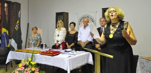 Posse dos neoacadêmicos Maria Ignez D’Ávila Ribeiro, Luiz Fernando Dezena e Raul de Oliveira Andrade Filho