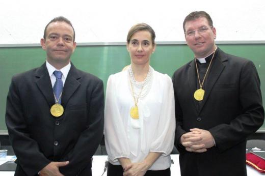 Noite de Posse de Wilges Bruscato, Cyro Sanseverino e Padre Claudemir Canela