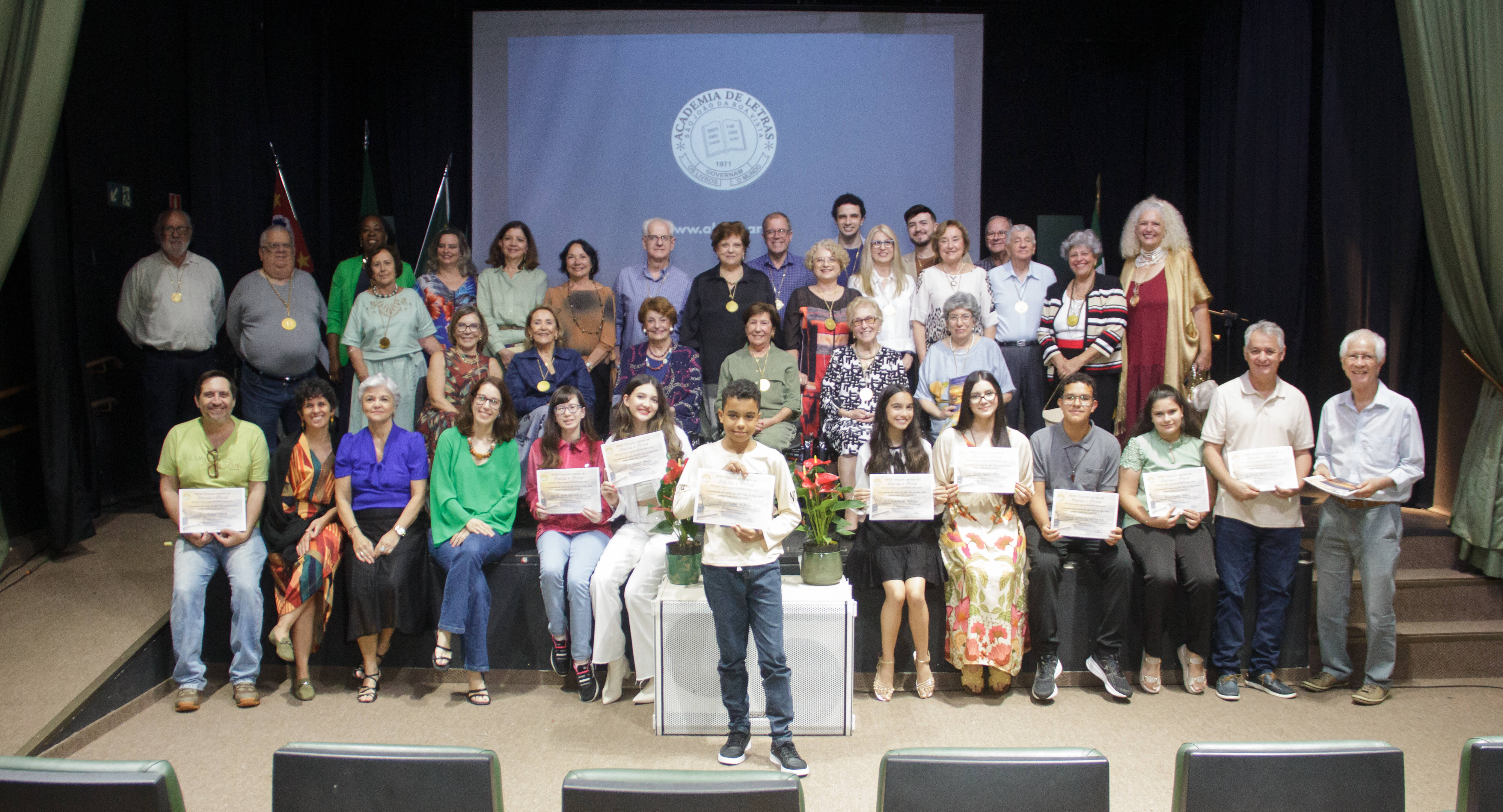 Premiação do XXXIV Concurso Literário de Poesia e Prosa