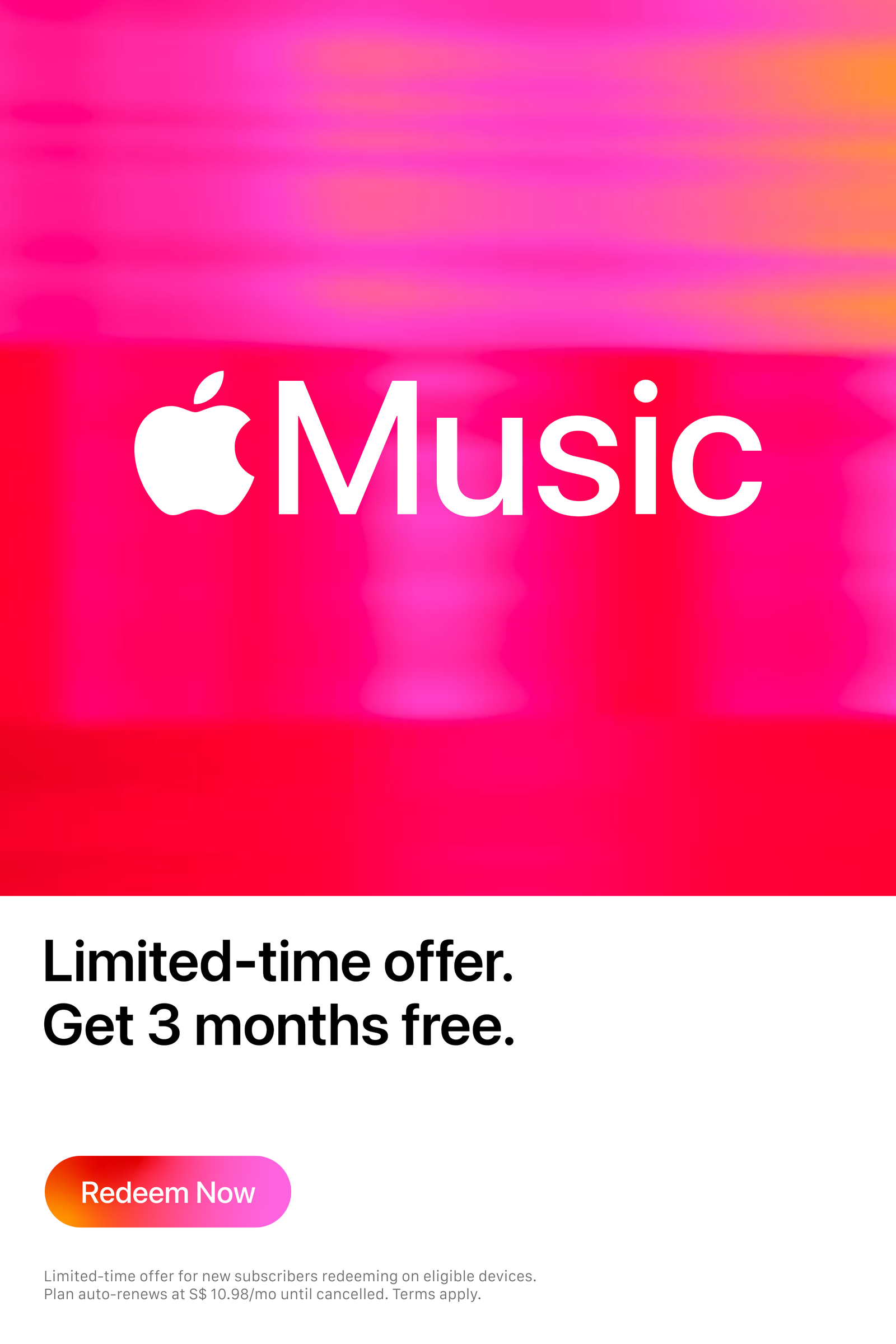 Limited-time offer. Get 3 months free.