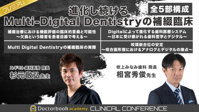 進化し続けるMulti-Digital Dentistryの補綴臨床