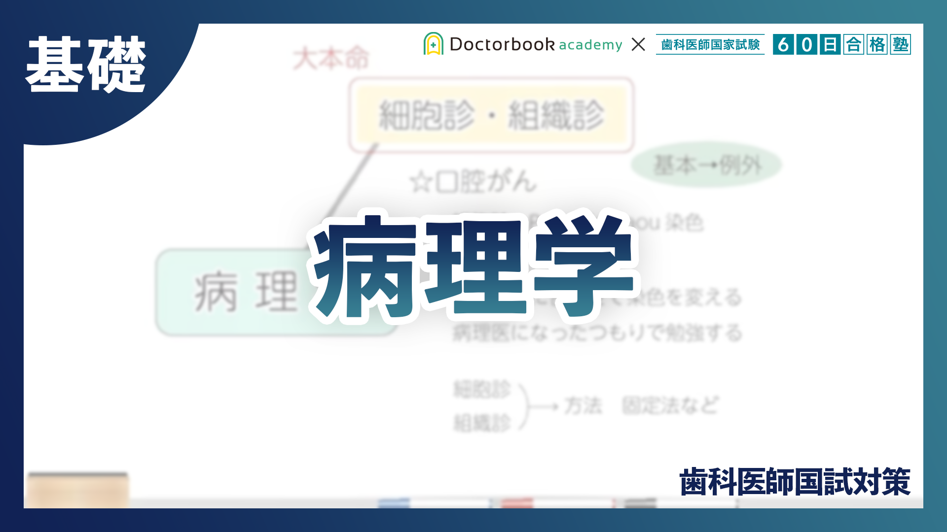 【基礎】病理学｜歯科医師国試対策