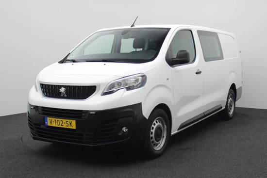 Peugeot Expert Premium 231L Dubb. Cab. 2.0 120PK | Trekhaak | Airco | Camera | Half-Leder | Dode hoeksensor | AppleCarPlay |