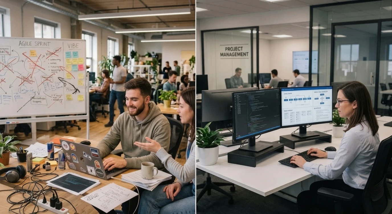 From Vibe Coding to Governed Delivery