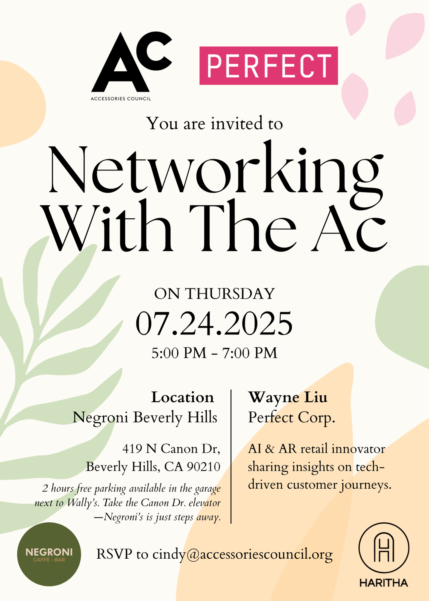 Networking With The Ac: An Evening with Perfect Corp.