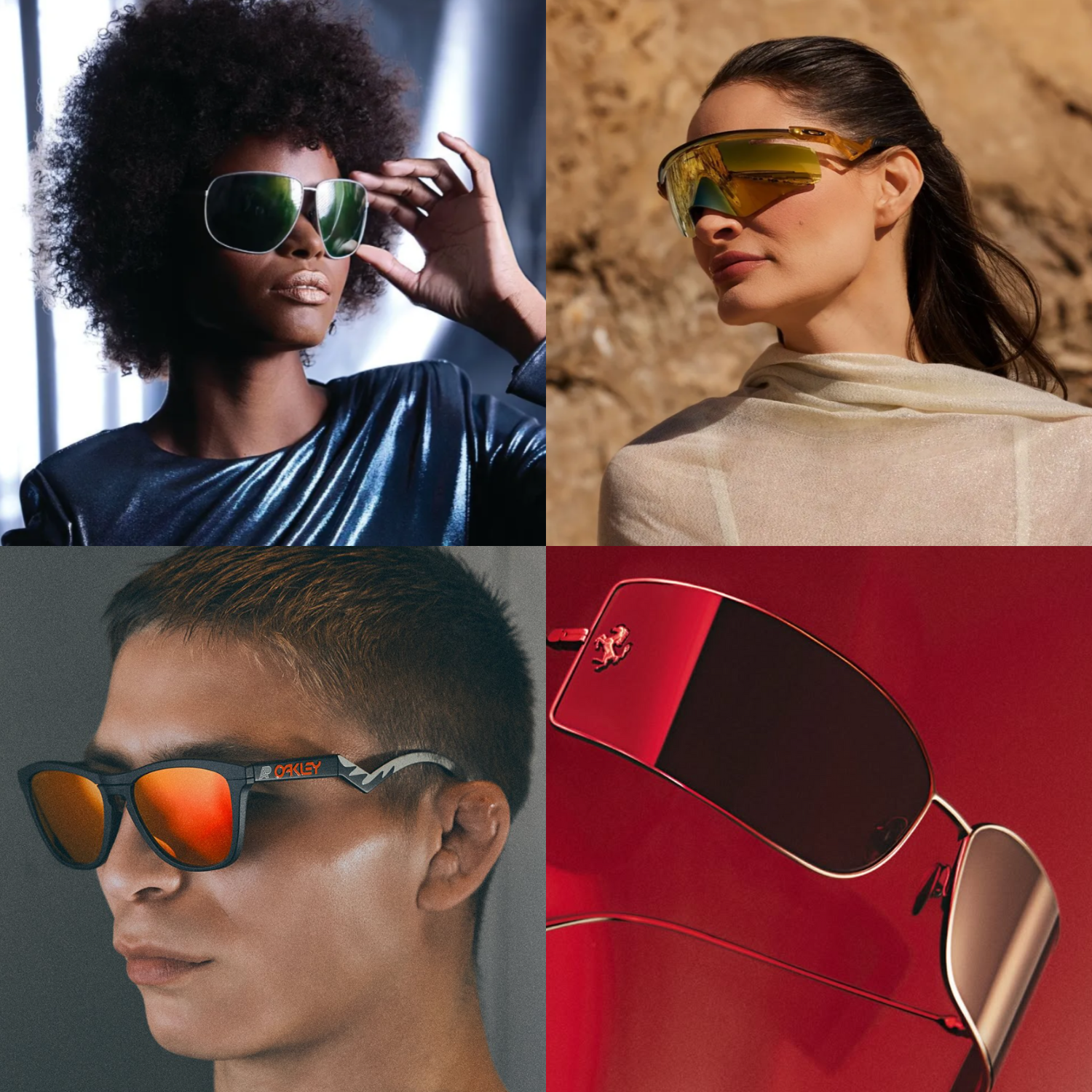 Reflective Mirrored Sunglasses Editorial Request