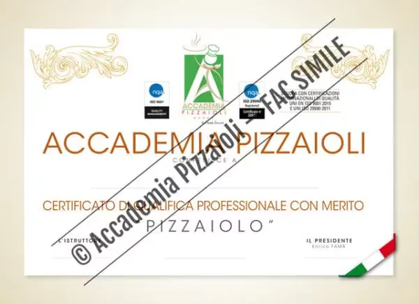 Mock del certificado
