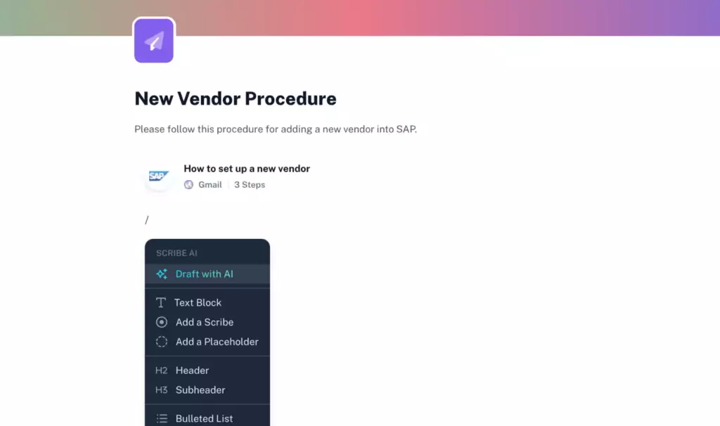 Scribe - Accelerated Automation -