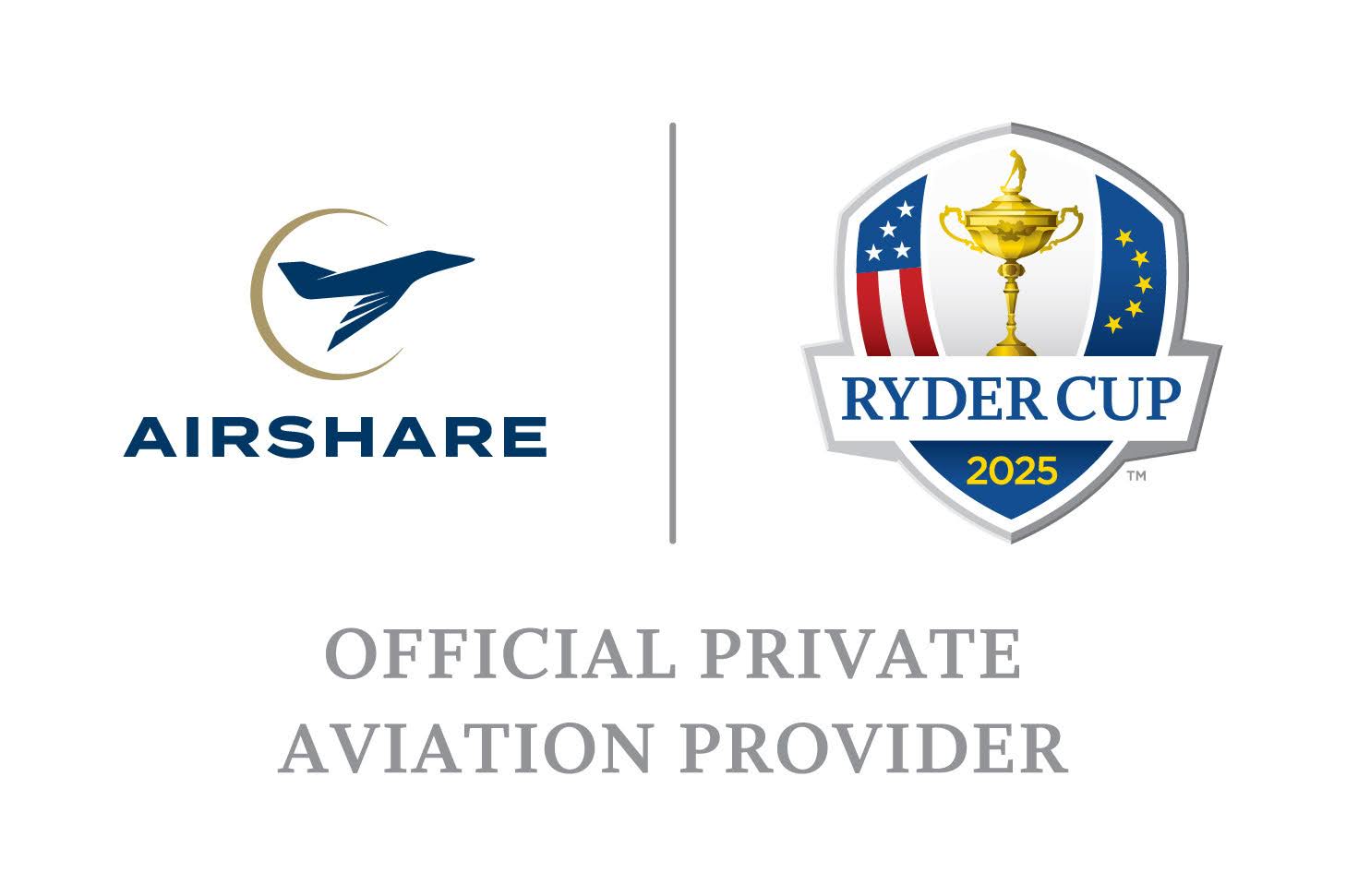 Airshare Named Official Private Aviation Provider of the PGA of America and 2025 Ryder Cup