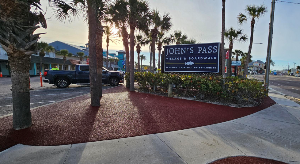 Atlantic Power & Infrastructure Corp.'s (AP&I) Proprietary Product, KBI Flexi(R)-Pave, is Once Again Chosen to Assist in the Preservation Efforts of Madeira Beach, Florida's Top Waterfront Attraction, John's Pass Village 
