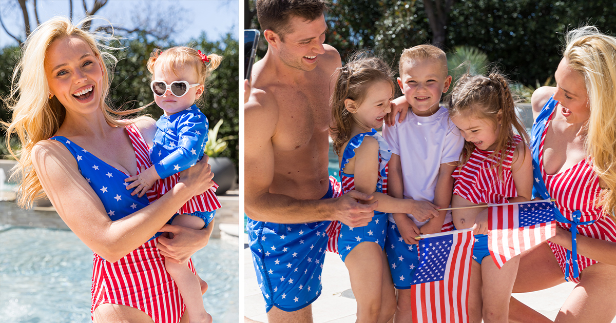 Stars, Stripes & Style - RuffleButts' New Americana Collection Has Your Family Covered
