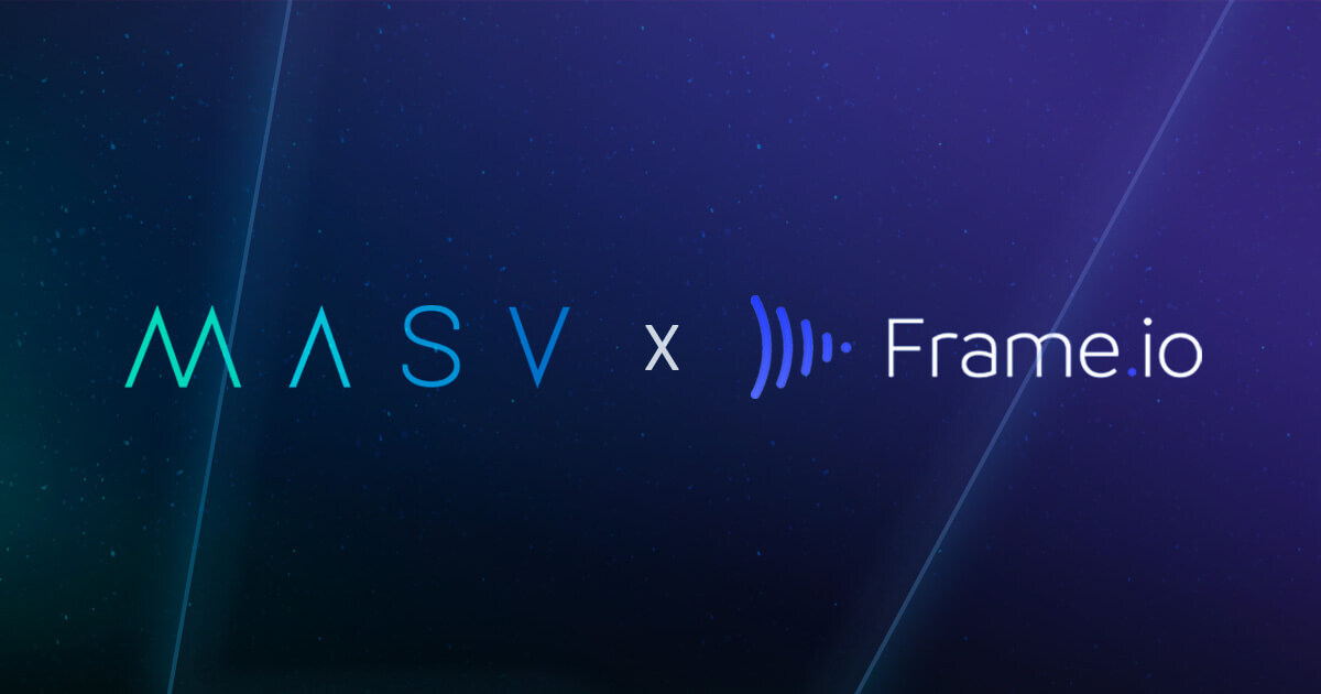 MASV Drives Enterprise Media Workflow Transformation with Frame.io V4 Integration