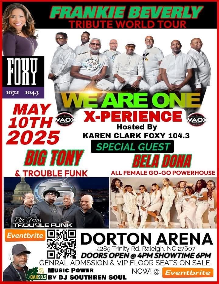 Mayor of Raleigh proclaims May 10, 2025 Frankie Beverly Day!