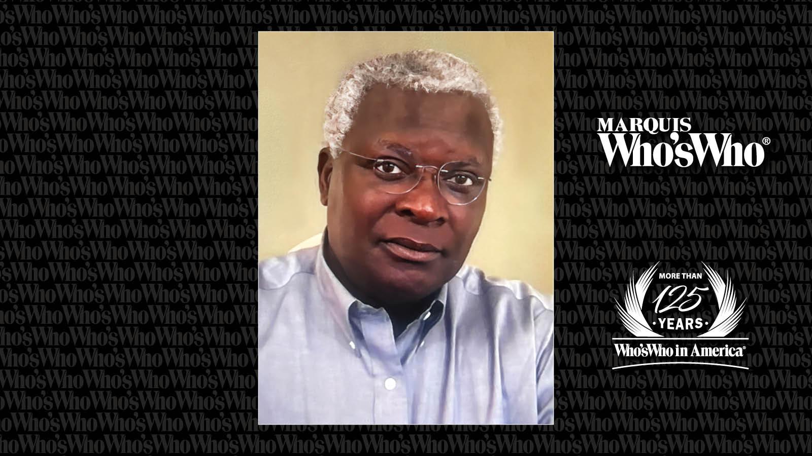 Marquis Who's Who Honors Clet Niyikiza, PhD, For Expertise in Health Care