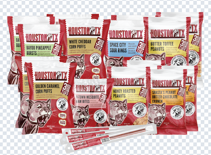 Fans Aren't Sleeping on New Line of Houston Cougar Snacks
