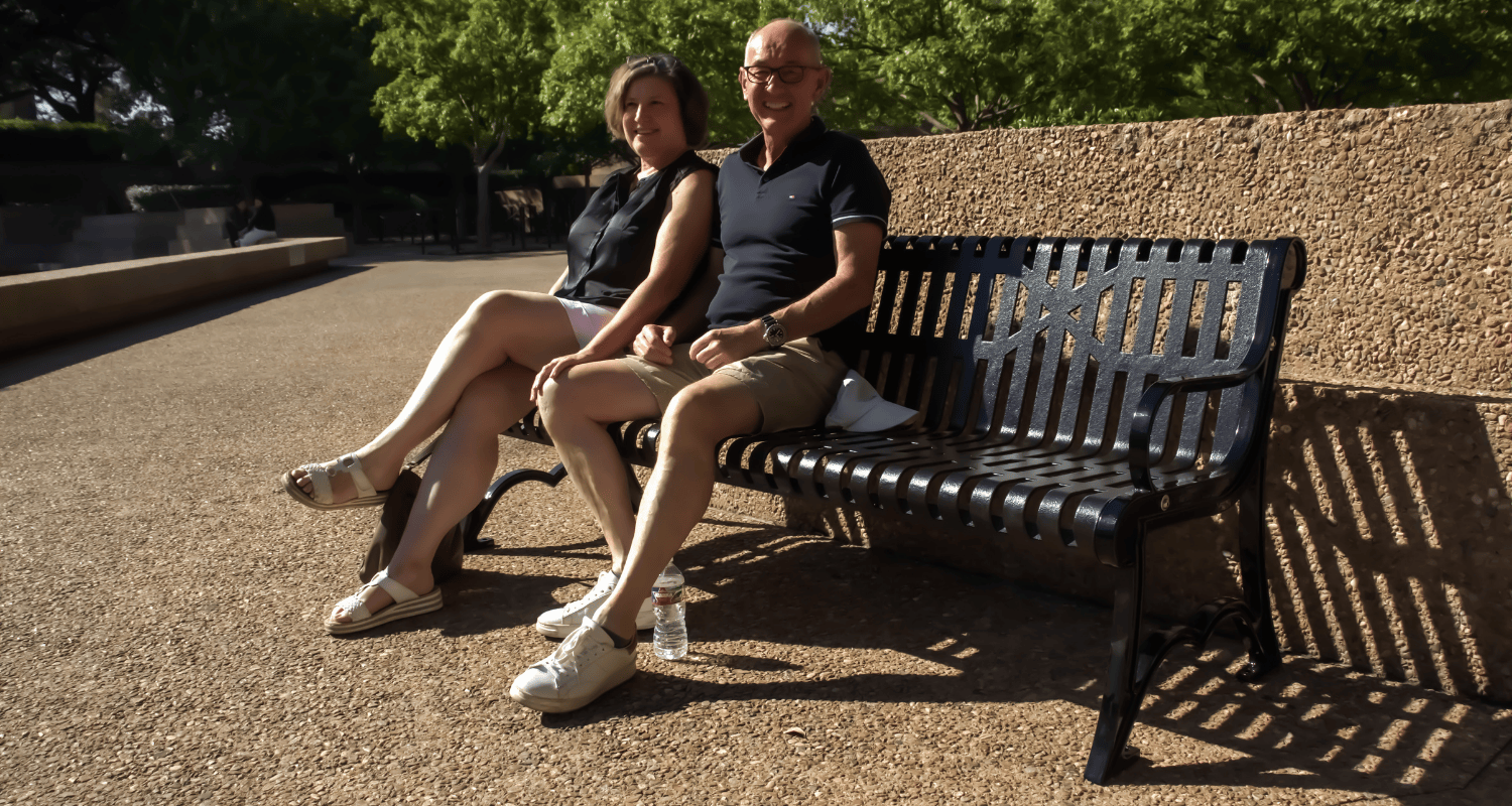 Garden Bench Excellence: Coated Outdoor Furniture's Steel Park Benches Combine Durability and Design