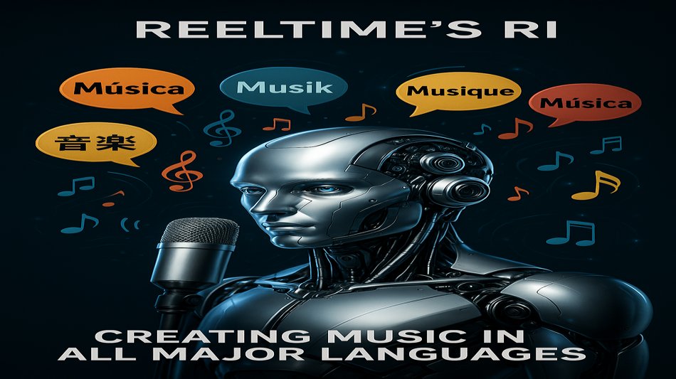 ReelTime's (RI) Revolutionary Music Generator Now Available to the Public Allowing Commercial Audio Production Capabilities in Most Languages to the RI Community