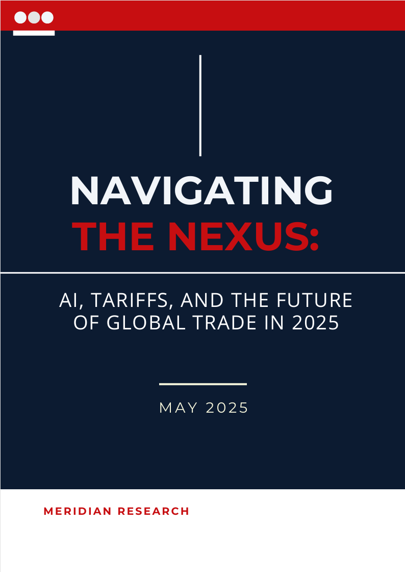 Global Trade, AI & Tariffs 2025: New Report Shows AI as Key to Navigating Severe 2025 Tariff Impacts & Economic Headwinds