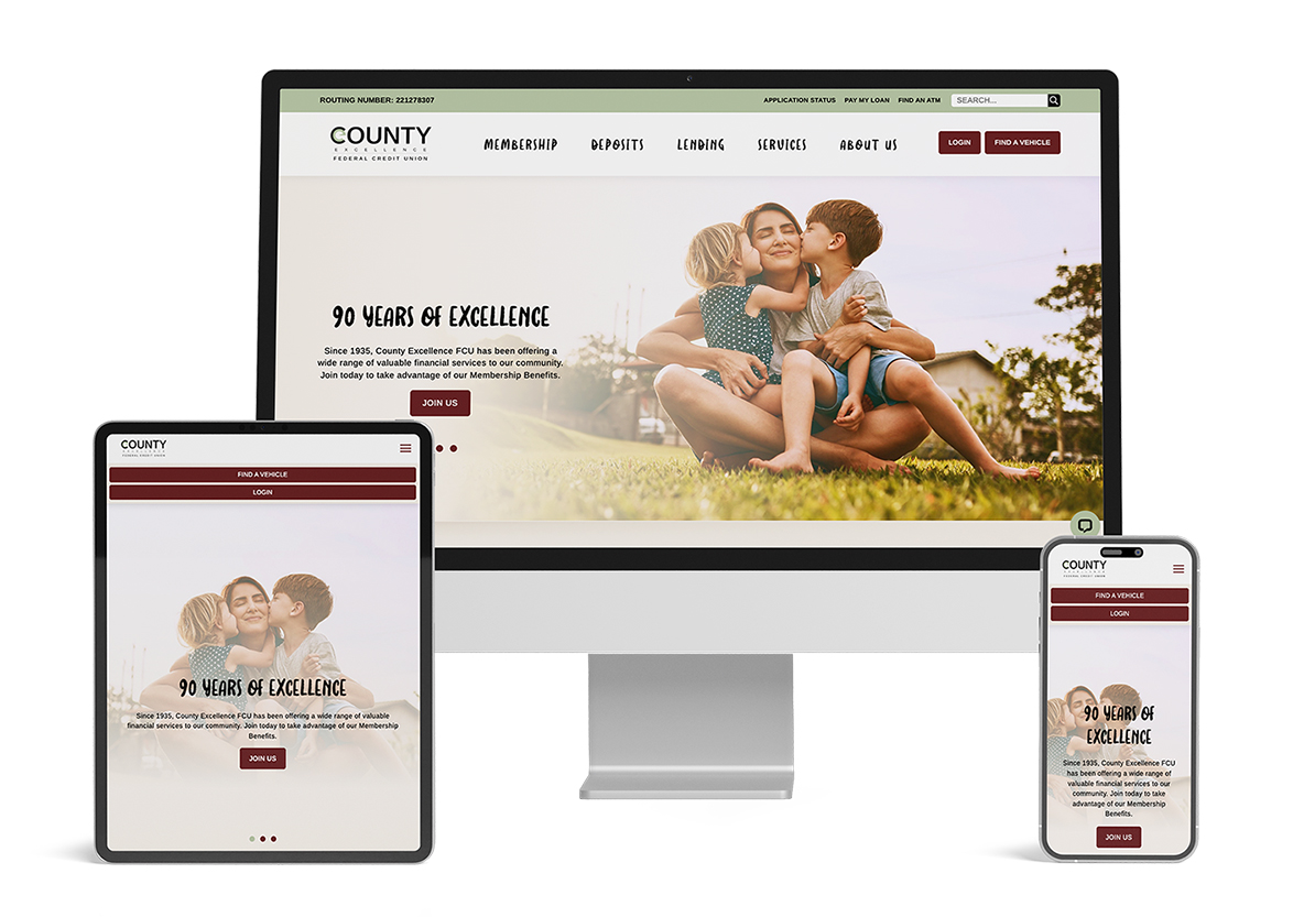 OMNICOMMANDER Powers County Excellence Federal Credit Union's Rebrand and Launch of New ADA-Accessible, Bilingual Website