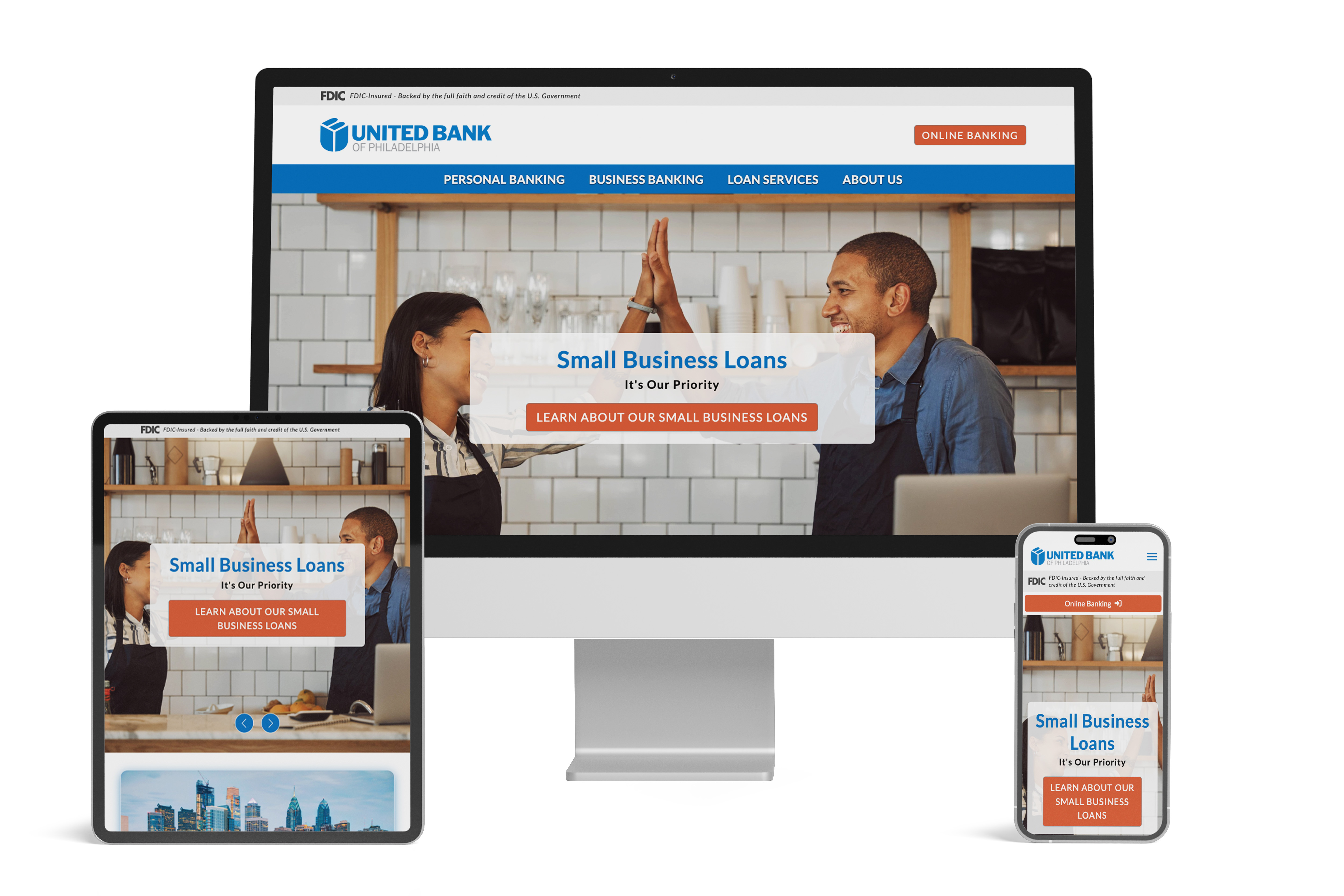 United Bank of Philadelphia Unveils New Website in Less Than 35 Business Days with OMNICOMMANDER