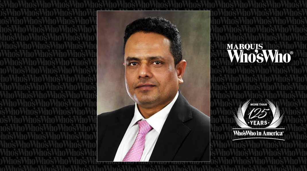 Marquis Who's Who Honors Shankargouda Patil, PhD, With Inclusion in Top Scientist Series