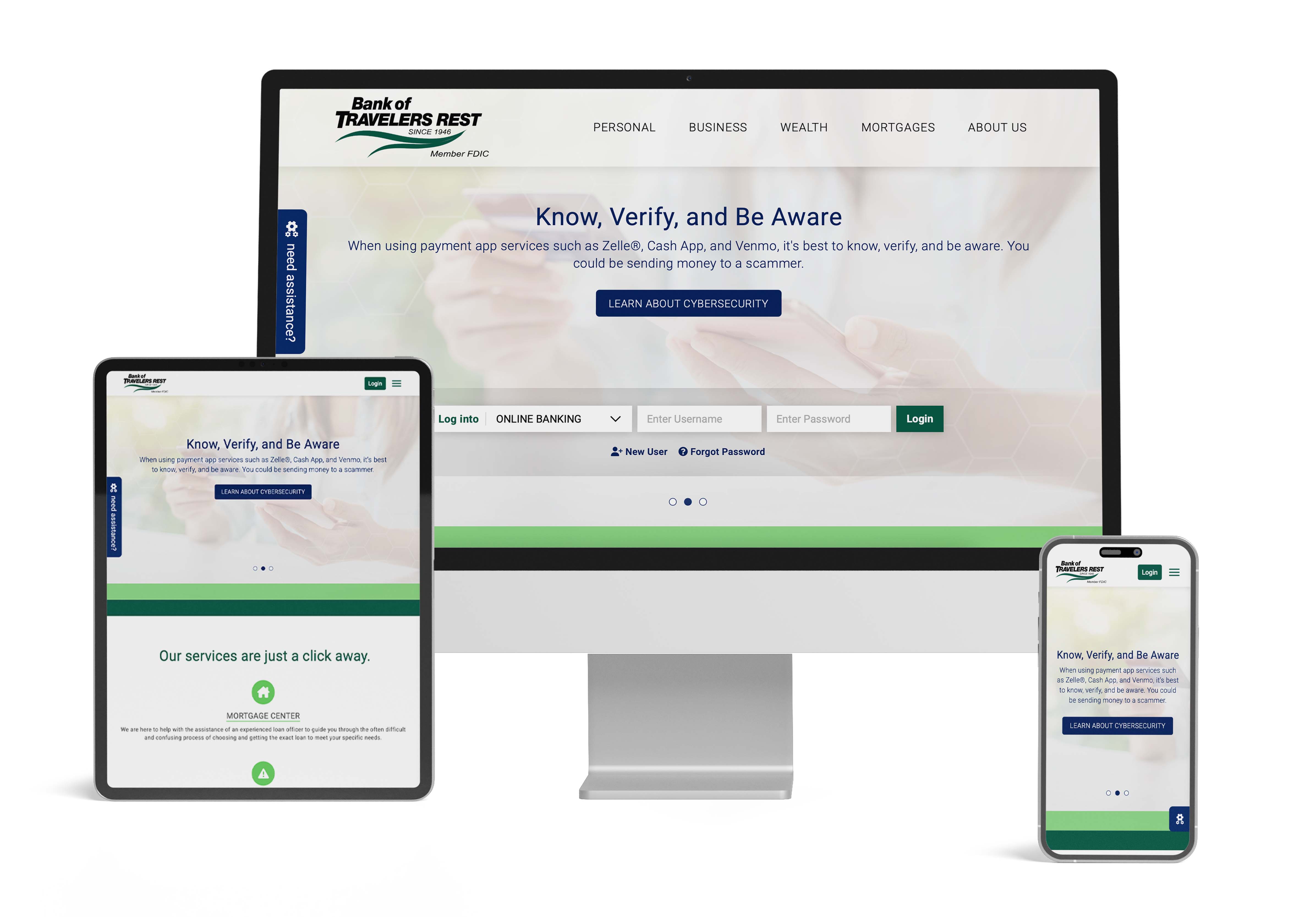 Bank of Travelers Rest Launches New ADA-Accessible Website with OMNICOMMANDER