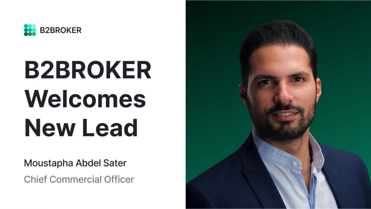 B2BROKER Welcomes Former Salesforce and LinkedIn Executive Moustapha Abdel Sater as Chief Commercial Officer