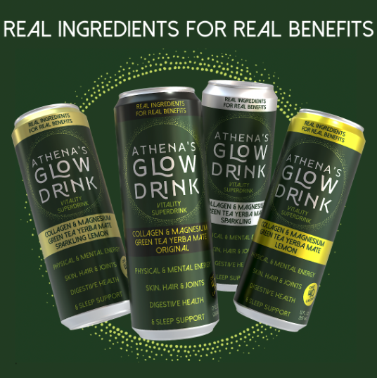 Athena's Glow Drink Launches Line of Wellness Beverages for Women in May 2025