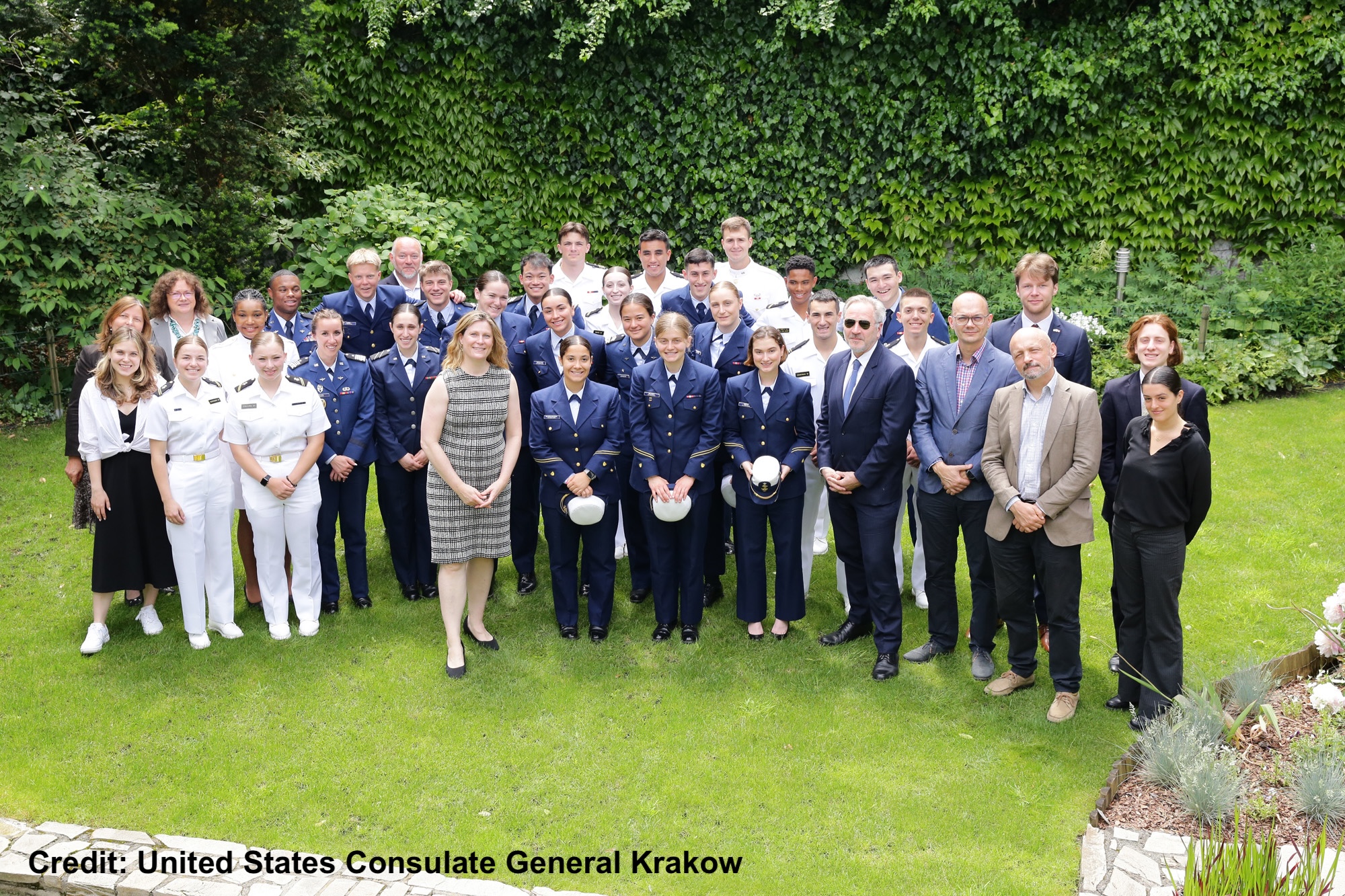 25 U.S. Cadets & Midshipmen Arrive In Poland For Auschwitz Jewish Center's American Service Academies Program