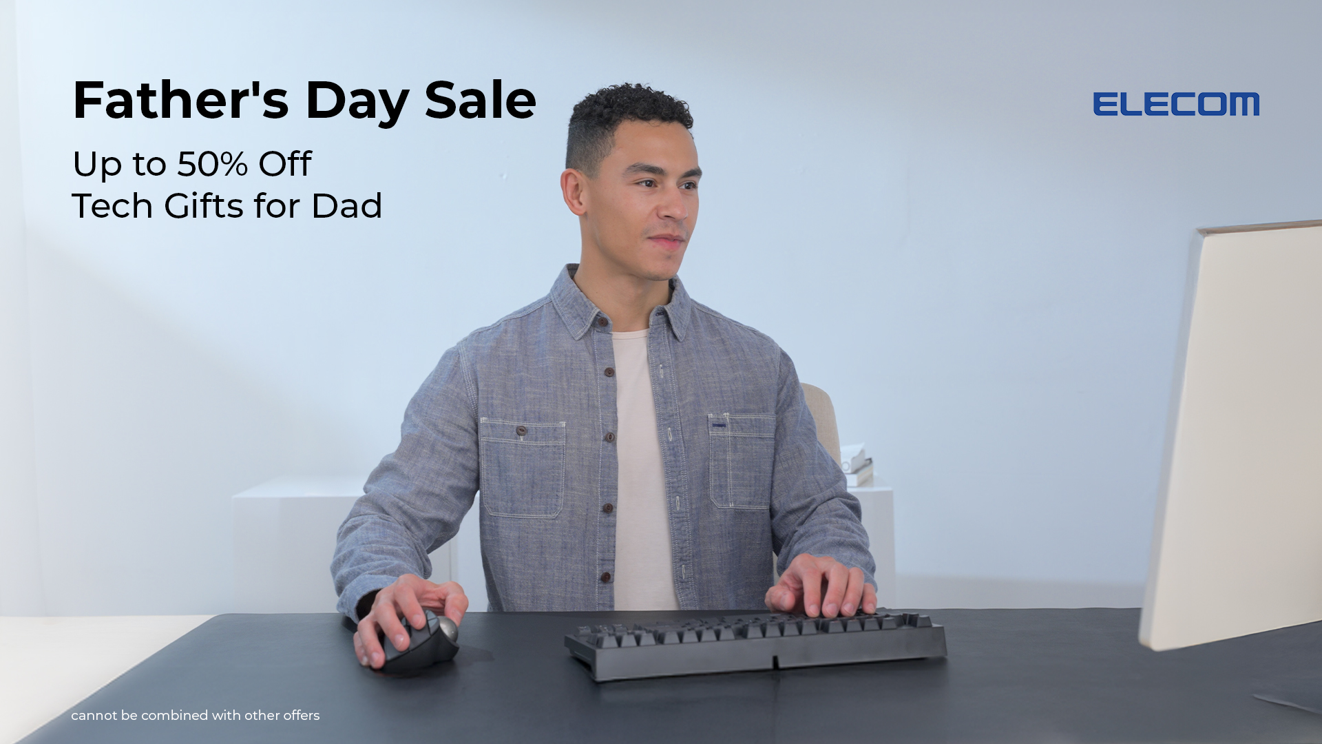 Celebrate Dad with Up to 50% Off Tech Essentials During ELECOM's Father's Day Sale
